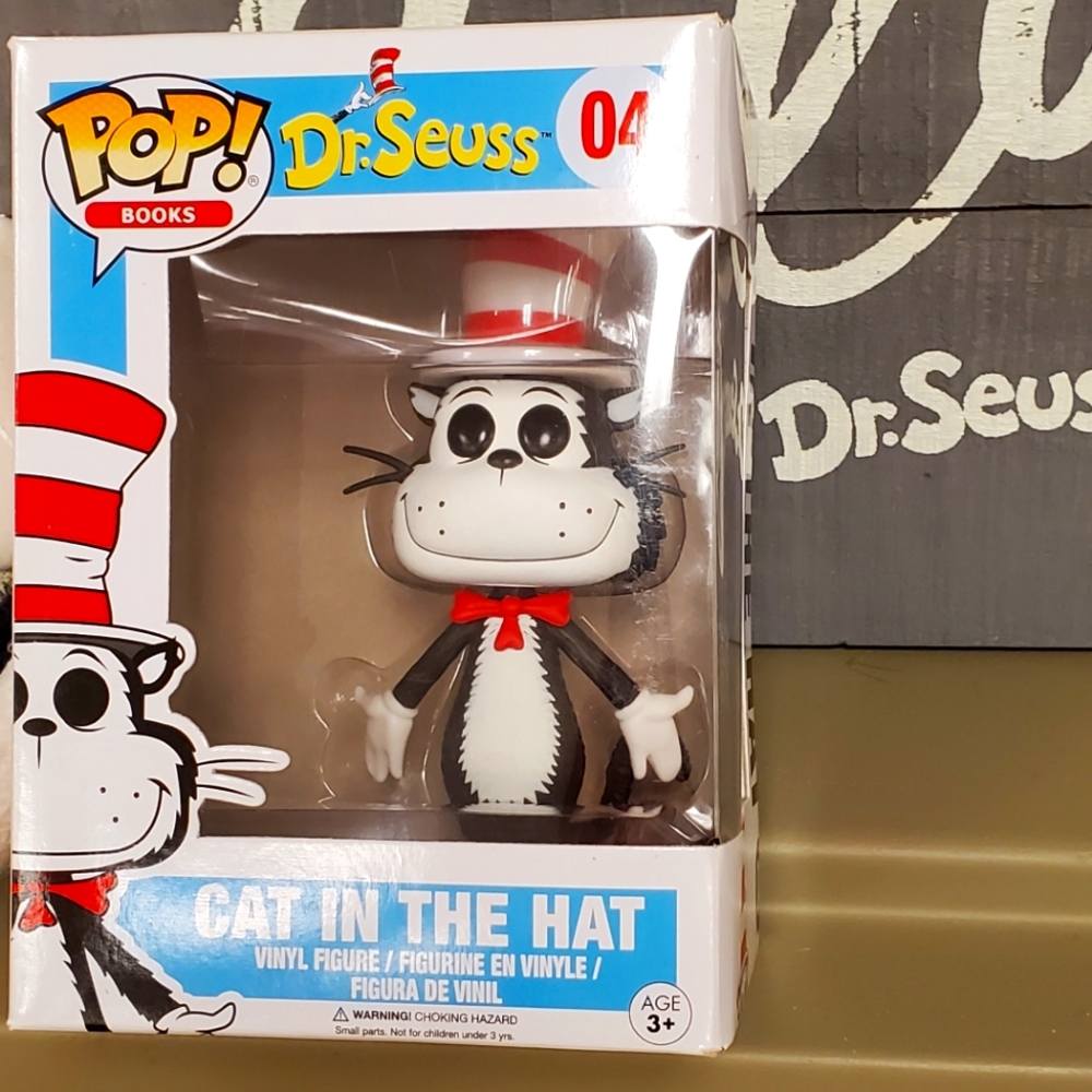 NIB Lot of Three Dr Seuss Cat In The Hat, Fox In Socks, Sam I Am  #04, 05, 07